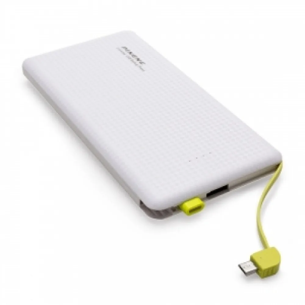 #Power Bank Plástico Tipo Pineng com Indicador Led