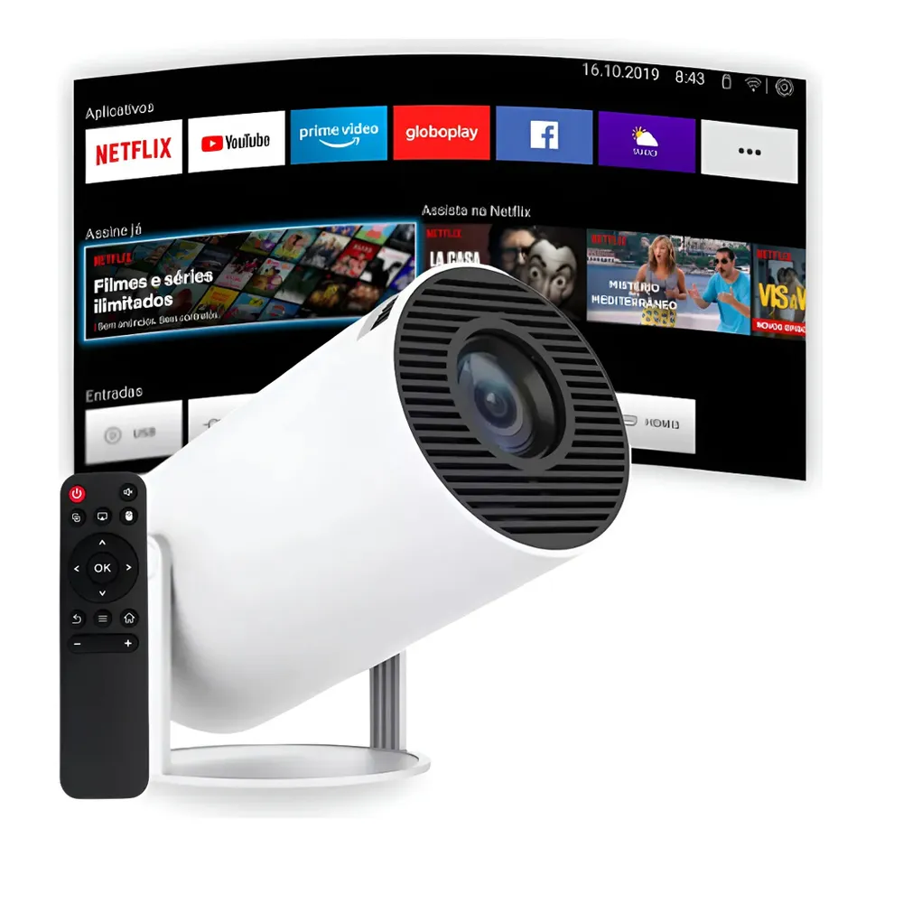 Projetor TV NETFLIX