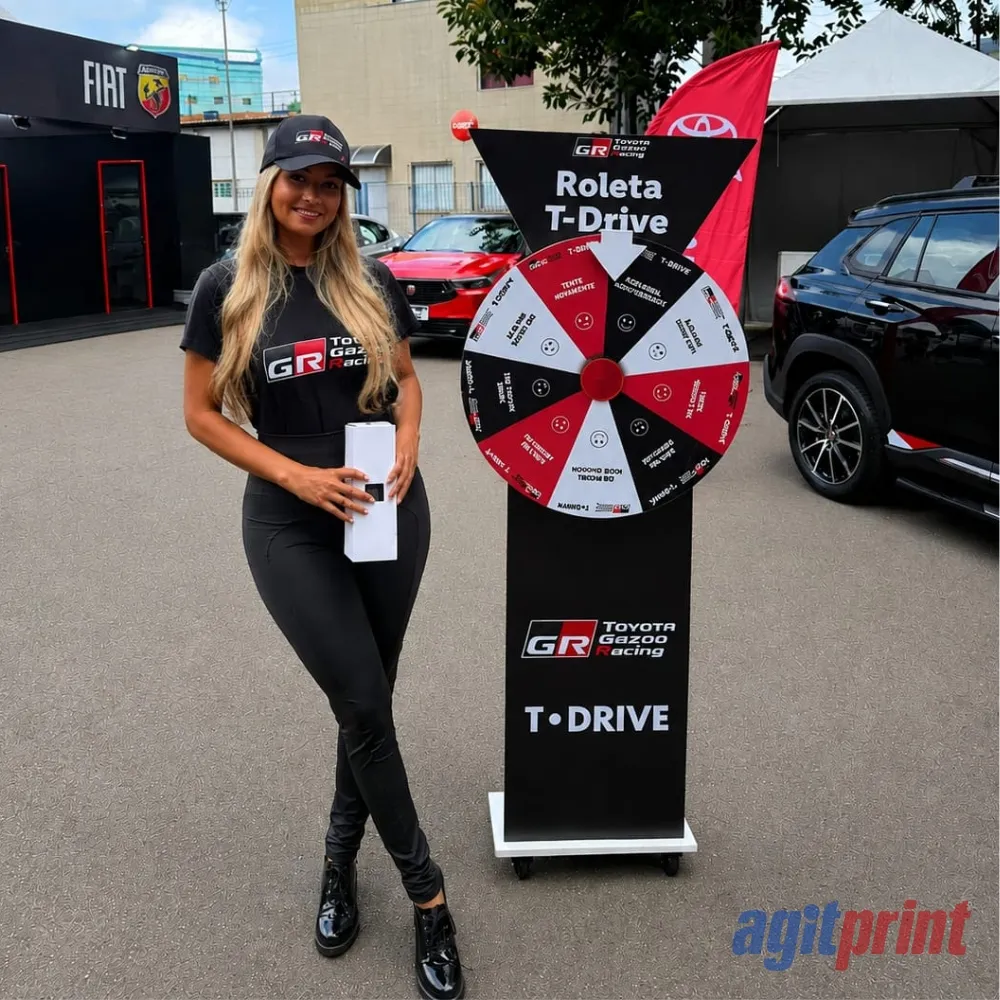 Promotora + Roleta de Brindes-AG1046