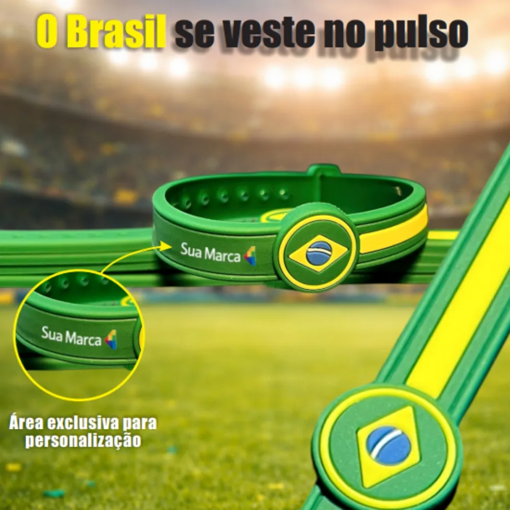 Pulseira emborrachada-AFK-771290