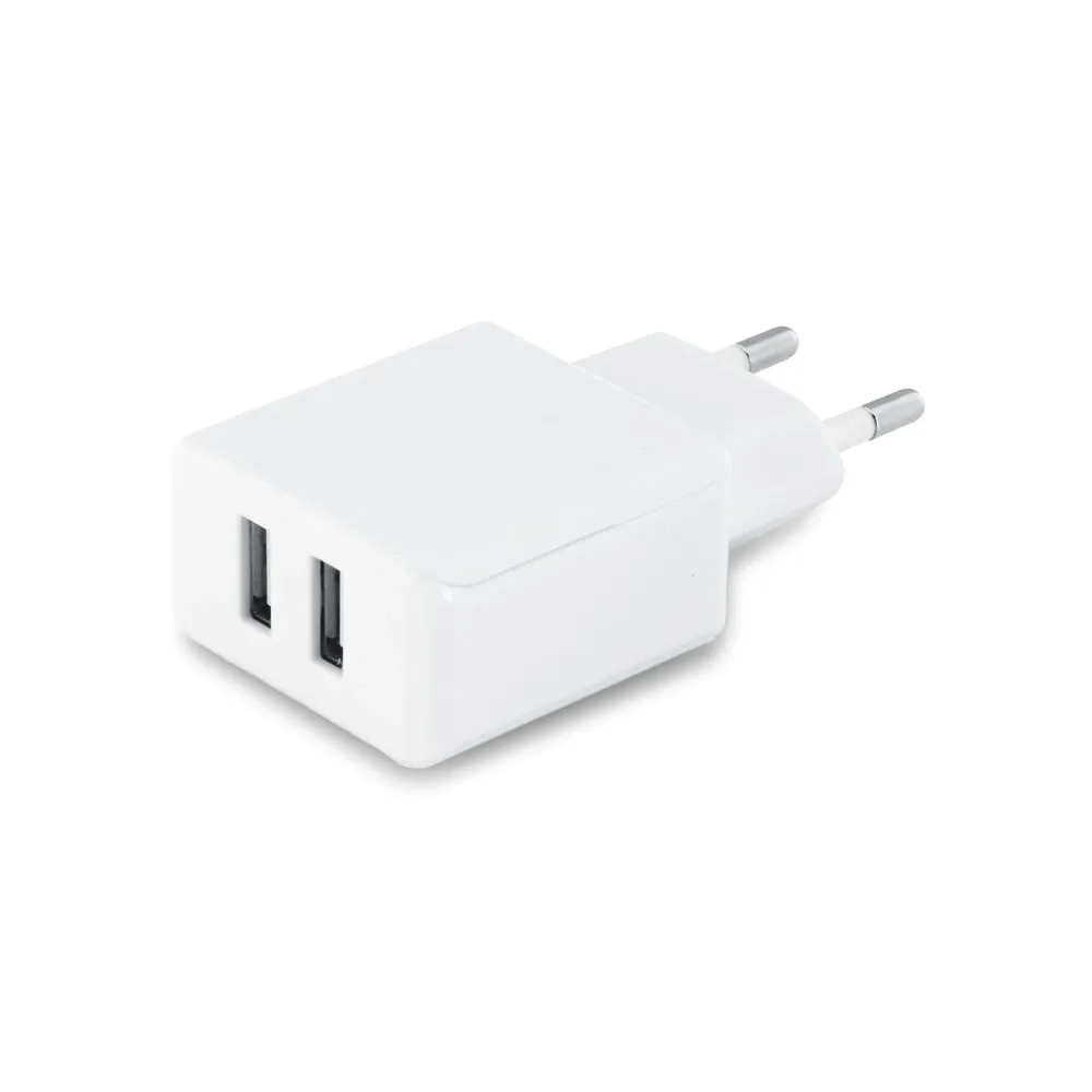 REDY. Adaptador USB em ABS BRANCO