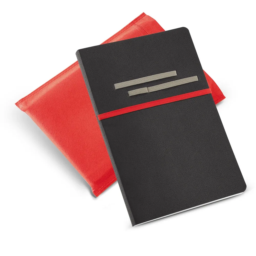 ROOTS. Caderno VERMELHO-93713-VM