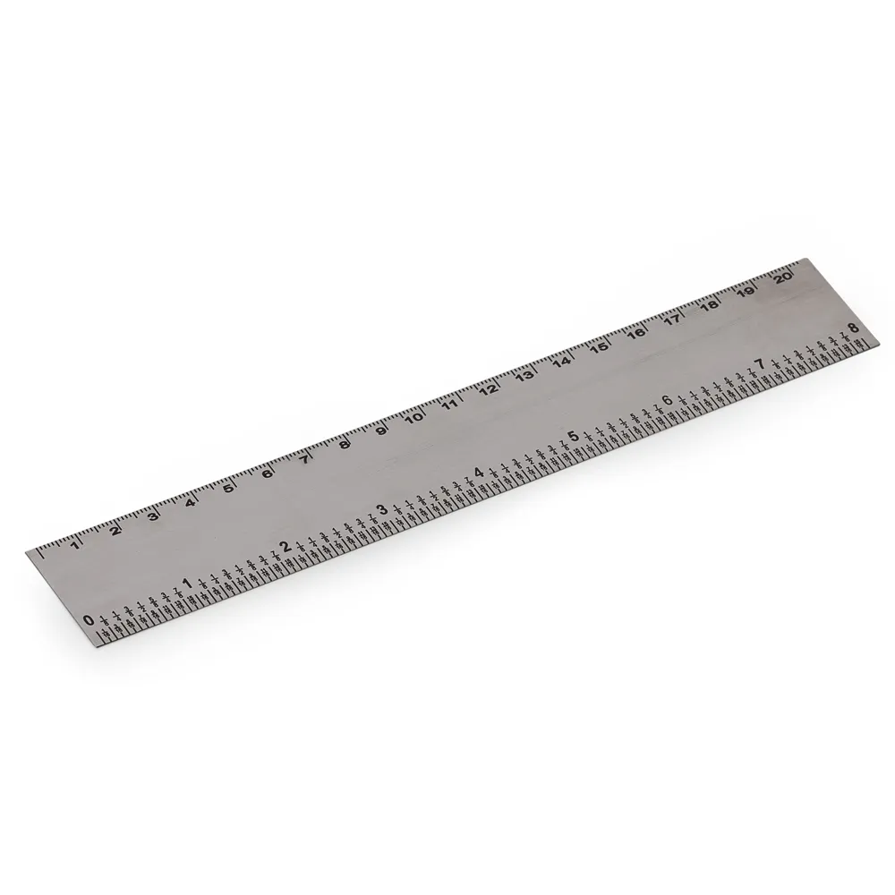 #Régua 20cm Inox-13119
