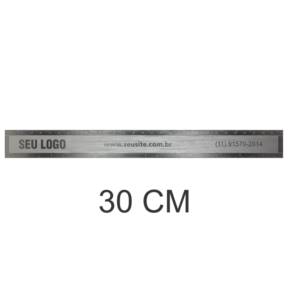 Regua Metal 30 CM-AFK-771821