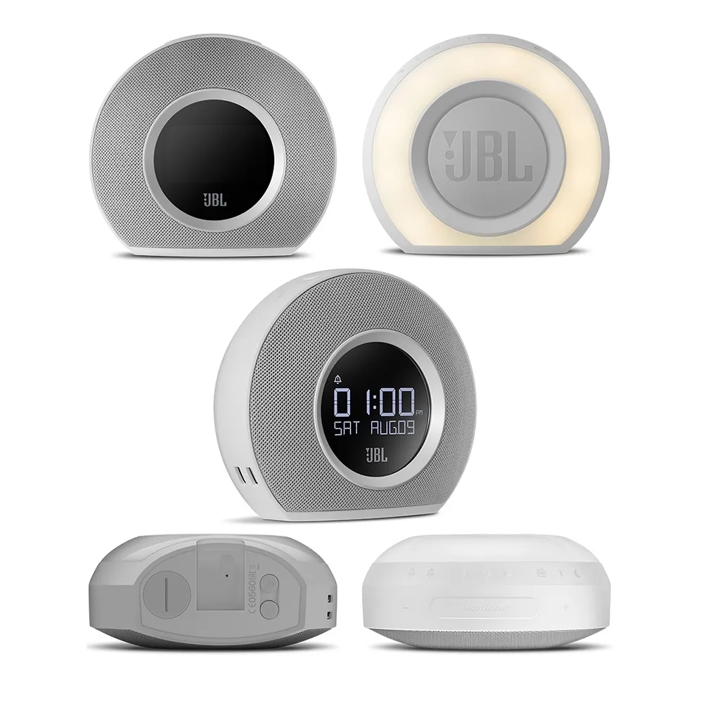 Relógio com caixa de som JBL