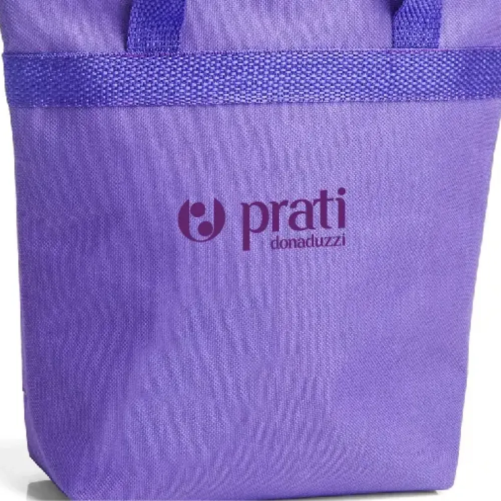 SACOLA COM BOLSO EXTERNO EM NYLON 600 - ROXO - 5L