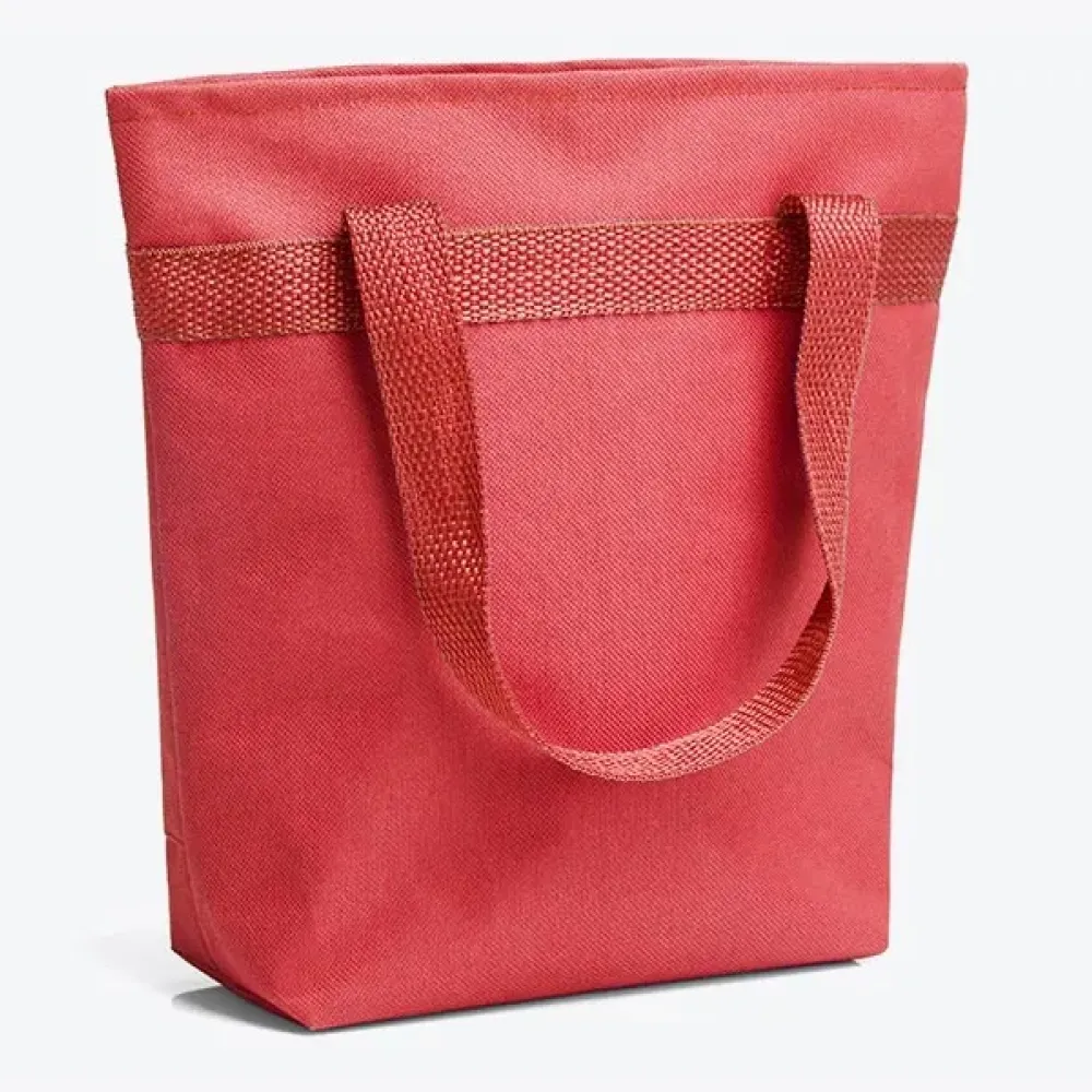 SACOLA TÉRMICA EM NYLON 600 - VERMELHA - 5L - 20,5X8X27CM VERMELHO-CS-02004-VM