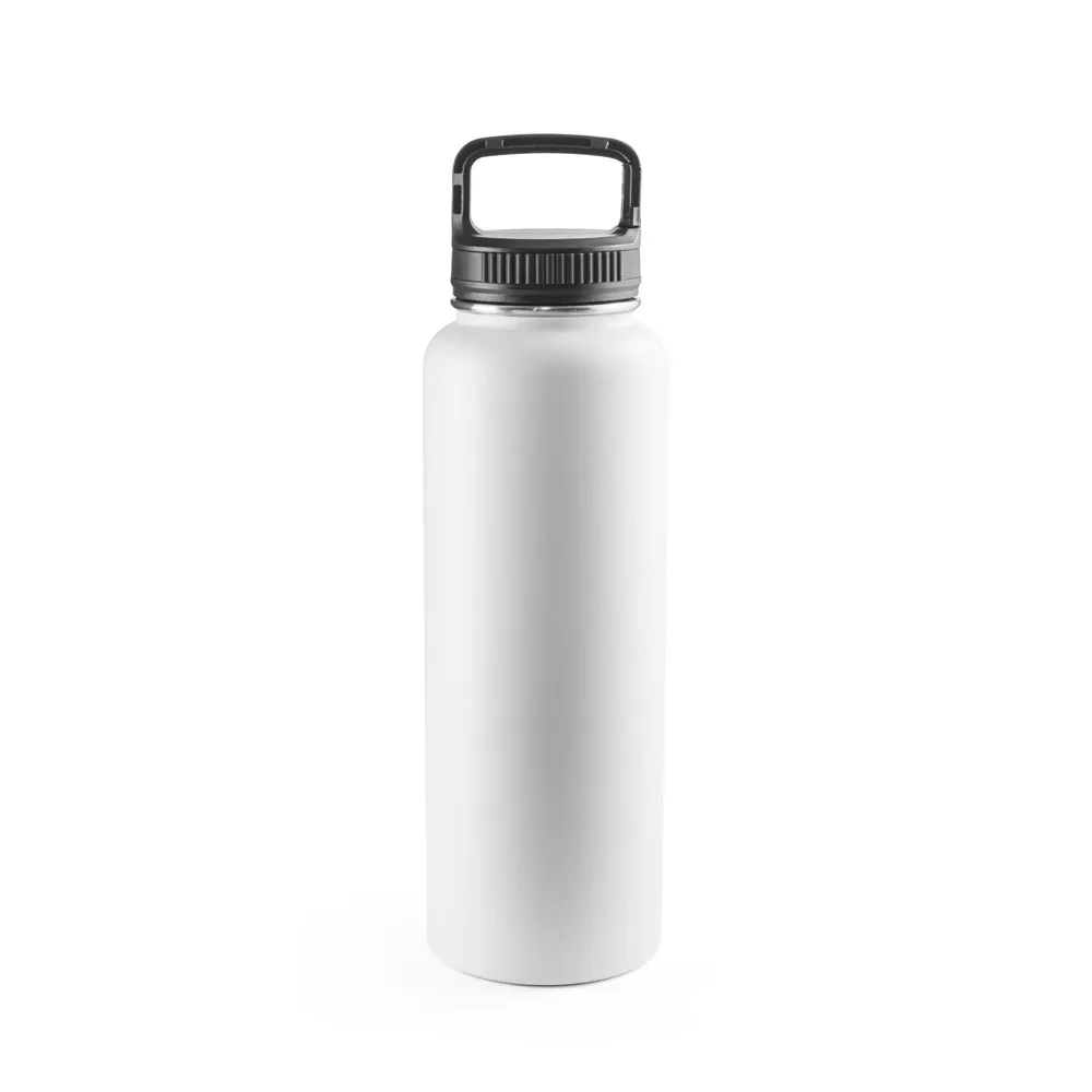 SINNER. Garrafa esportiva térmica em aço inox 90% reciclado com revestimento em pó (1200 mL)