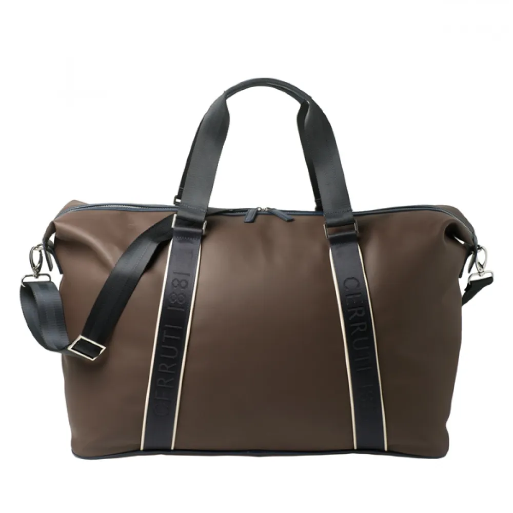 SPRING. Sacola de viagem MARROM