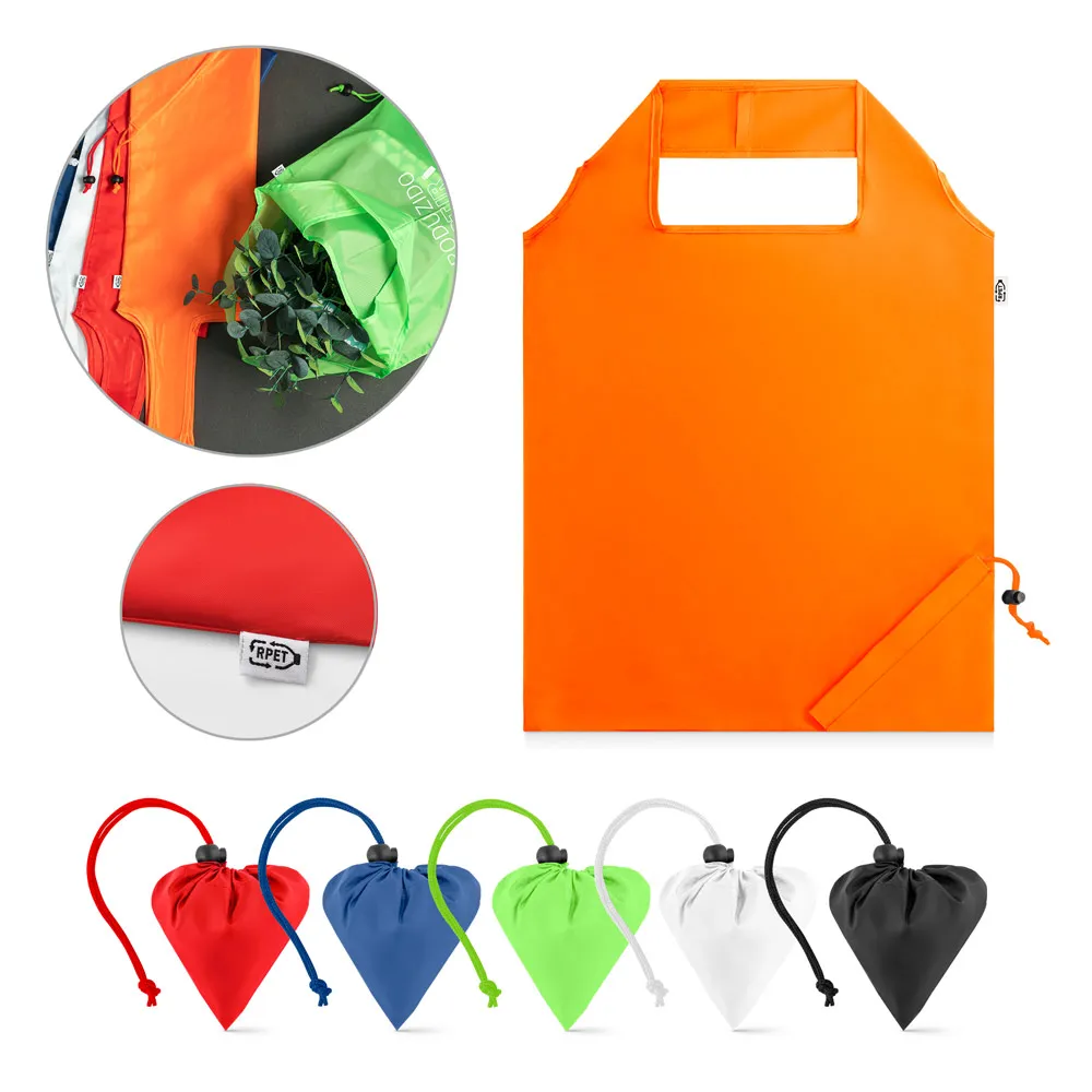 Sacola Dobrável rPET 37 x 42 cm