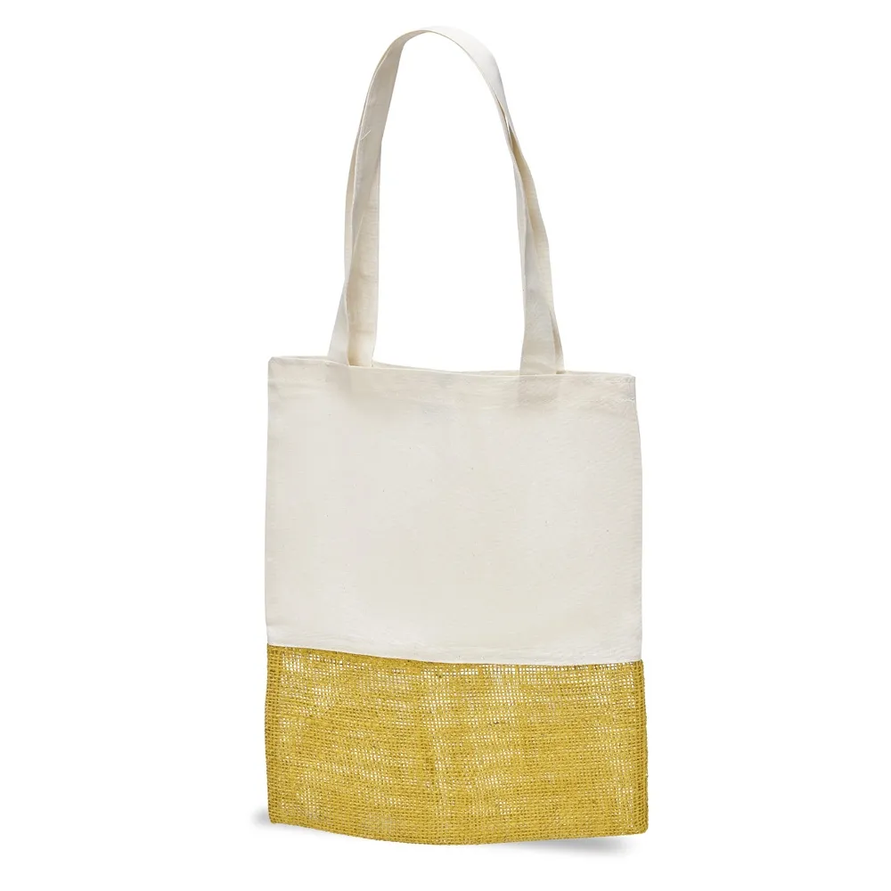 Sacola Ecológica em Algodão e Juta