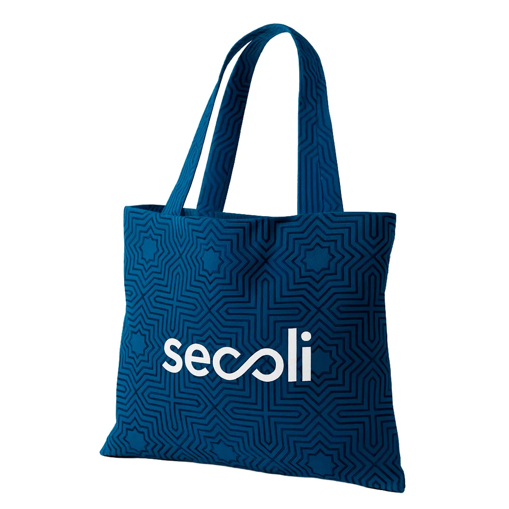 Sacola Estampada com Logo      -SAC-201