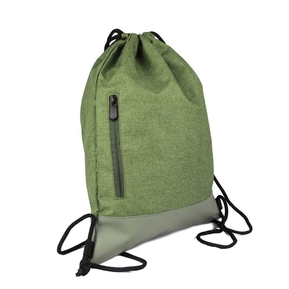 Sacola/Mochila Poliéster 210D e PU (43x35cm)