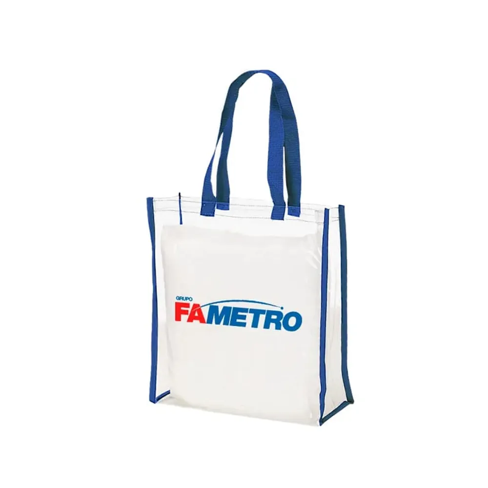 Sacola PVC Cristal 0,20 colorido -SCPVC