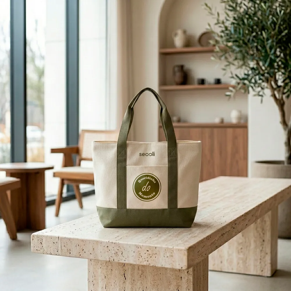 Sacola Tote Bag Média