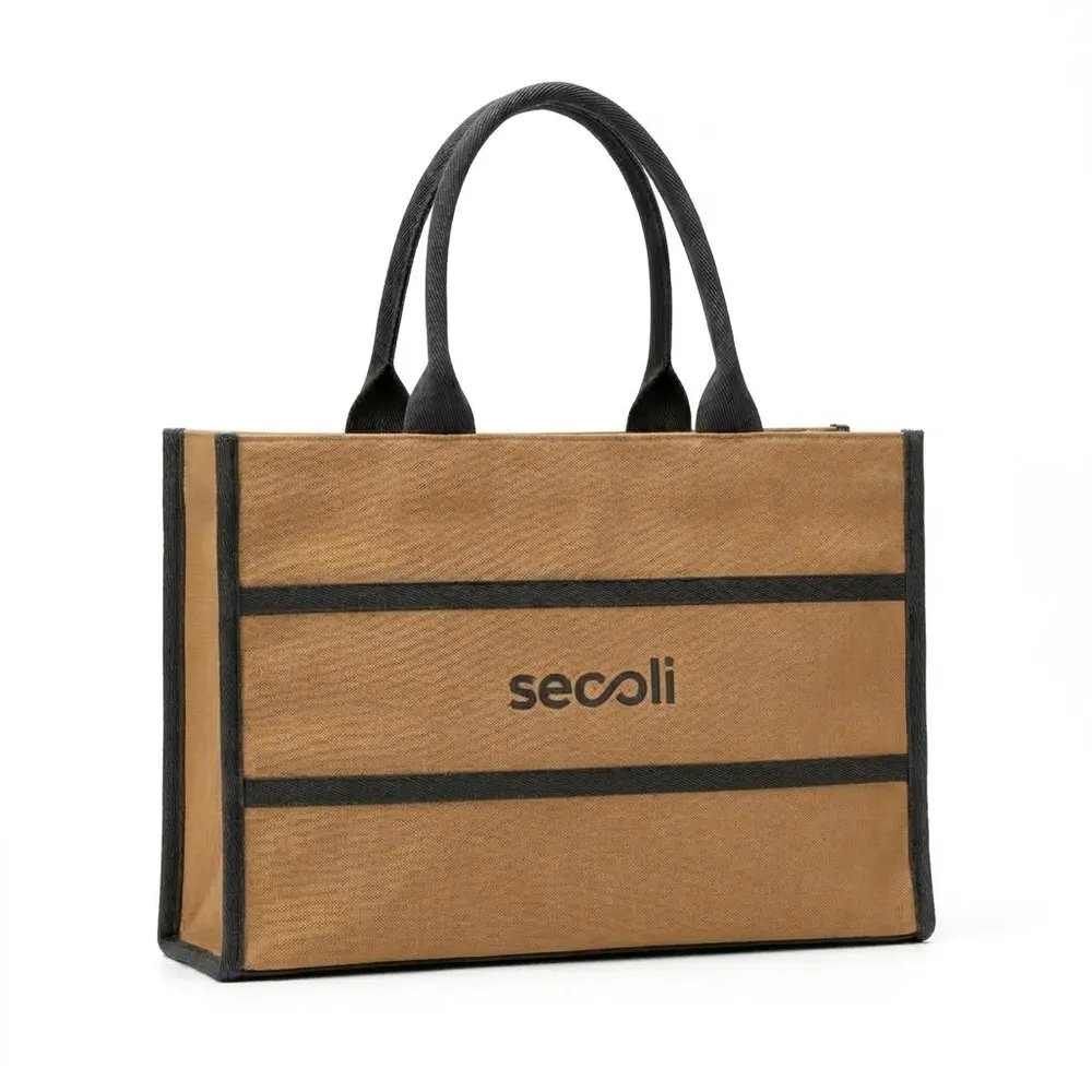 Sacola Tote Bag em Sarja