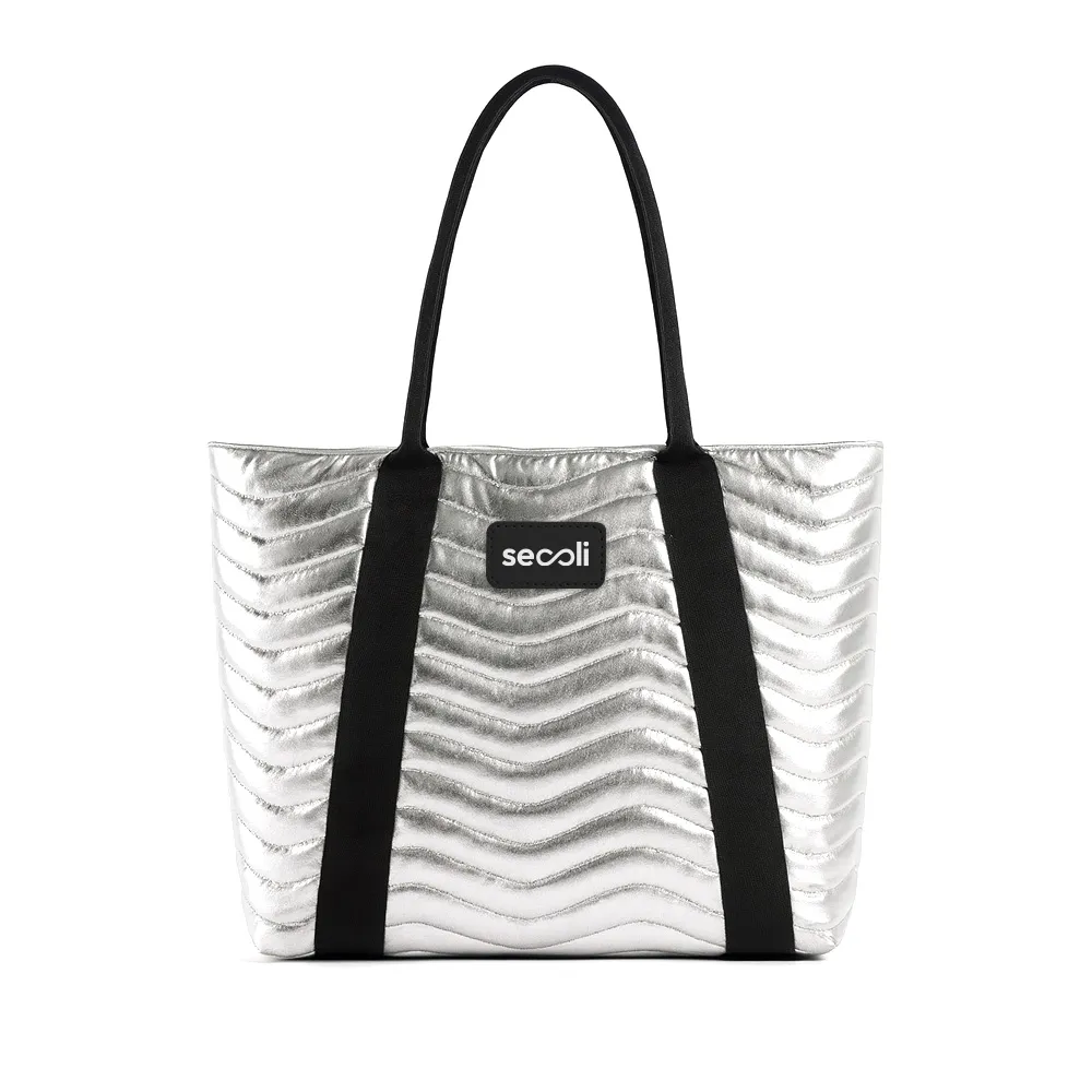 Sacola Tote Metalizada Acolchoada Premium-SAC-12537