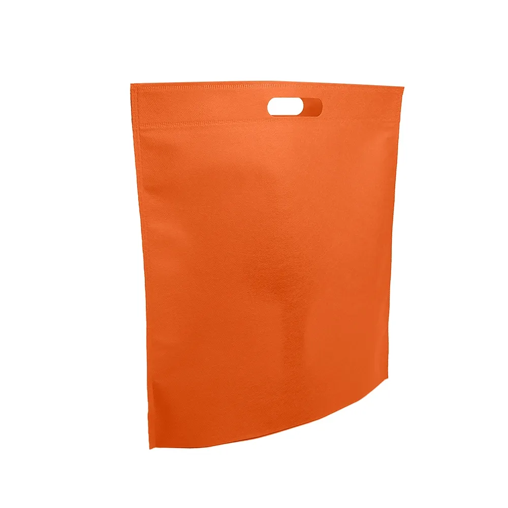 Sacola com pegador LARANJA