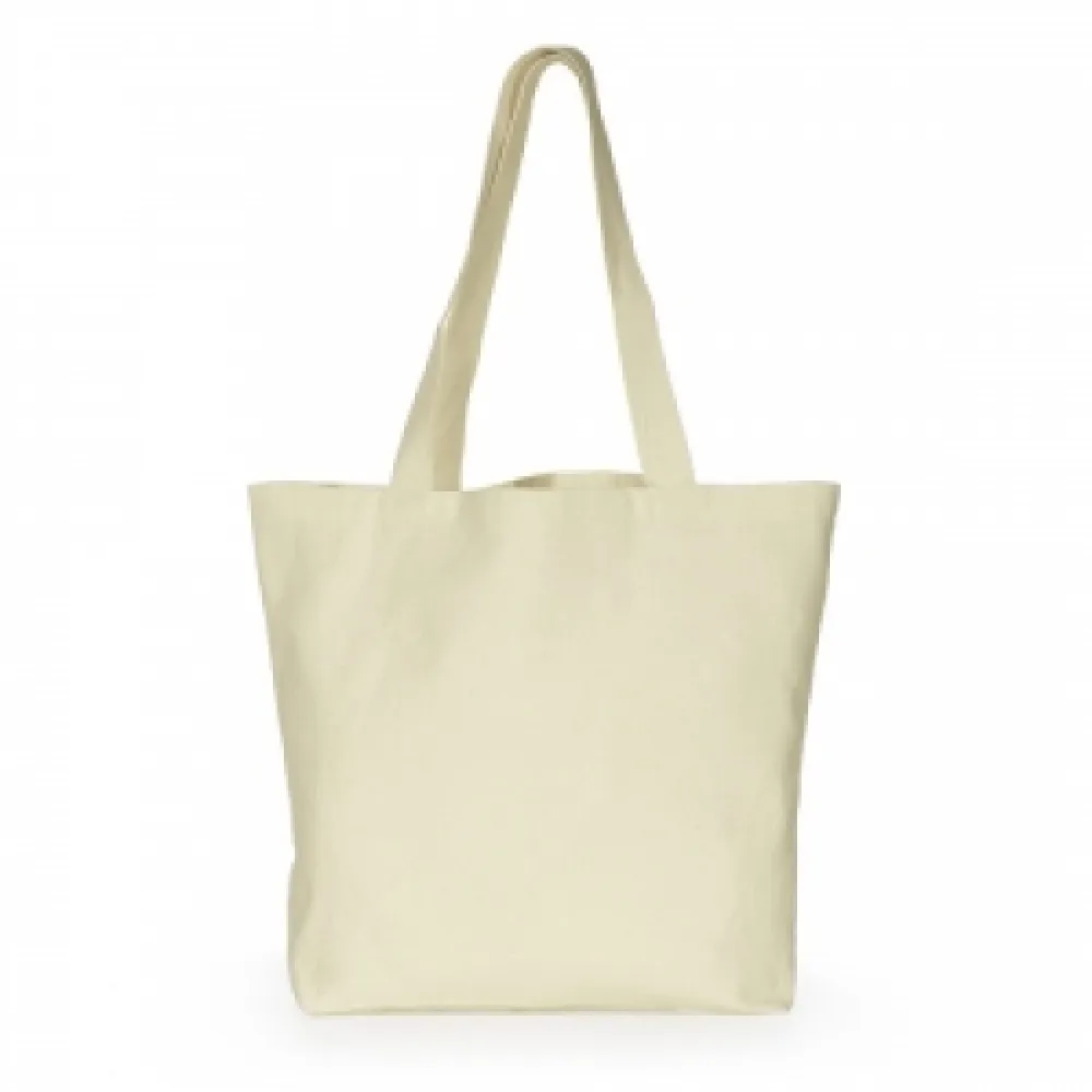 #Sacola de Algodão-P@1384-BEG