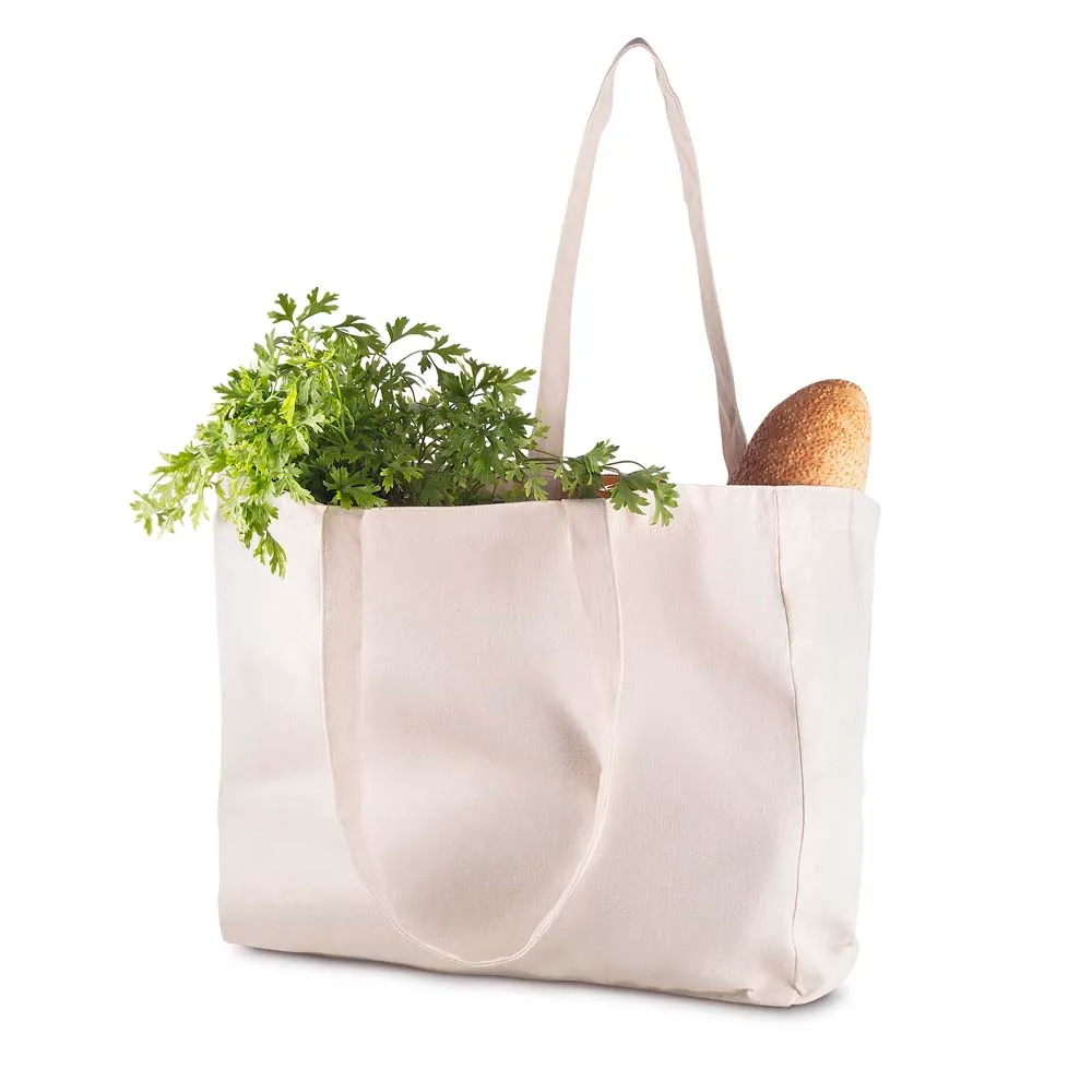 Sacola em Algodão 200g/m² (34x40x11,4cm)