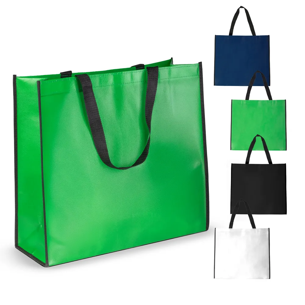 Sacola em TNT Laminado 120g/m² (38,5x42cm)-BTN120