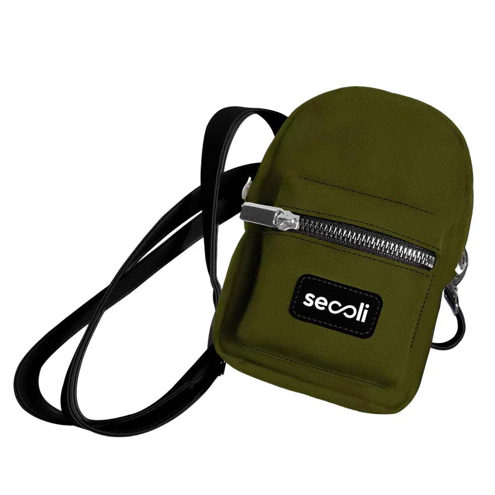 Bolsa com Bolso Frontal e Logo