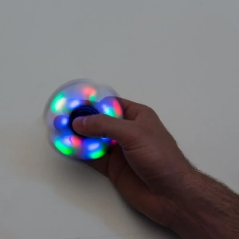 #Spinner Anti-Stress com Led