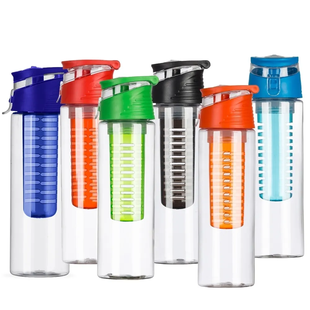 Squeeze Plástico 700ml com Infusor personalizado