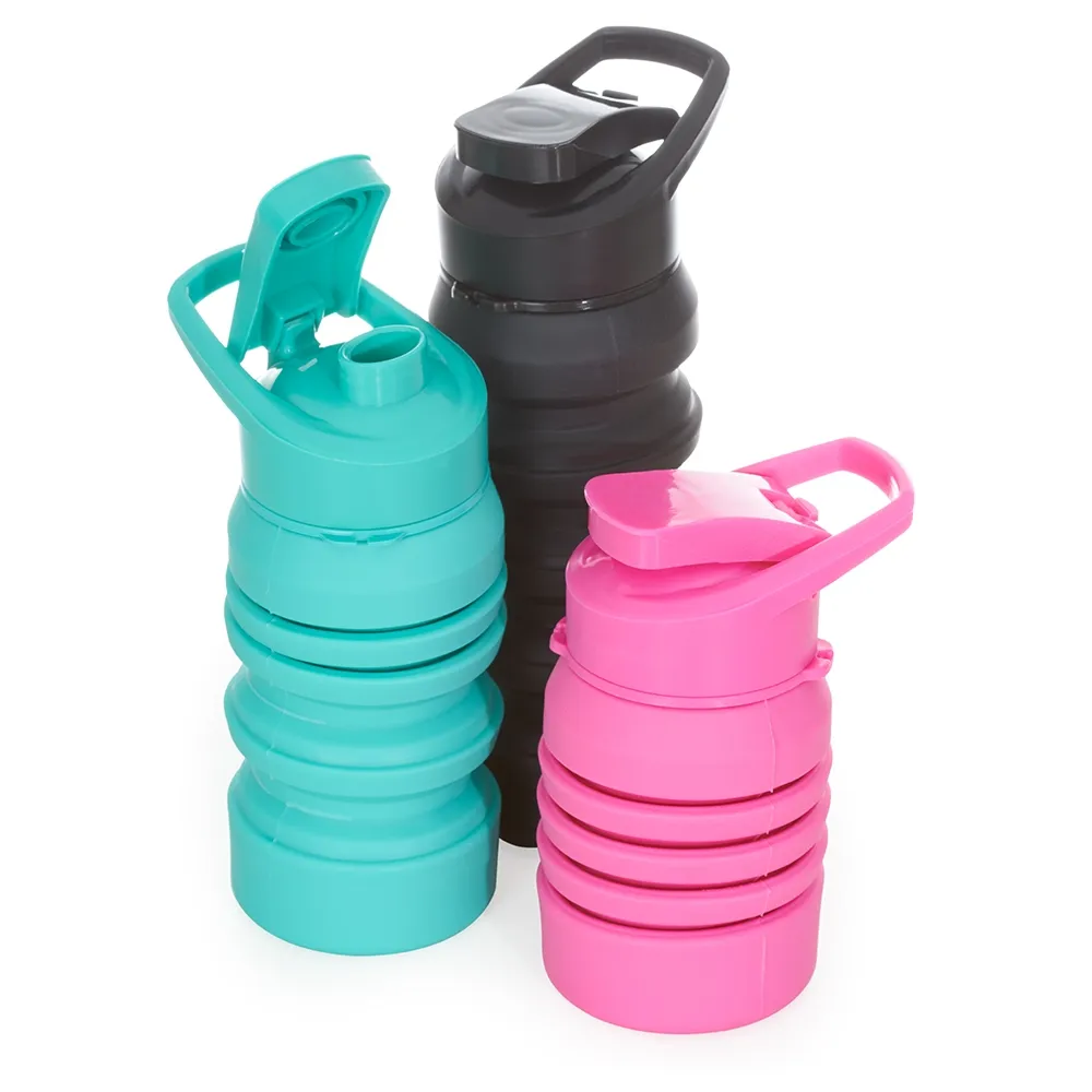 #Squeeze Plástico Retrátil 500ml