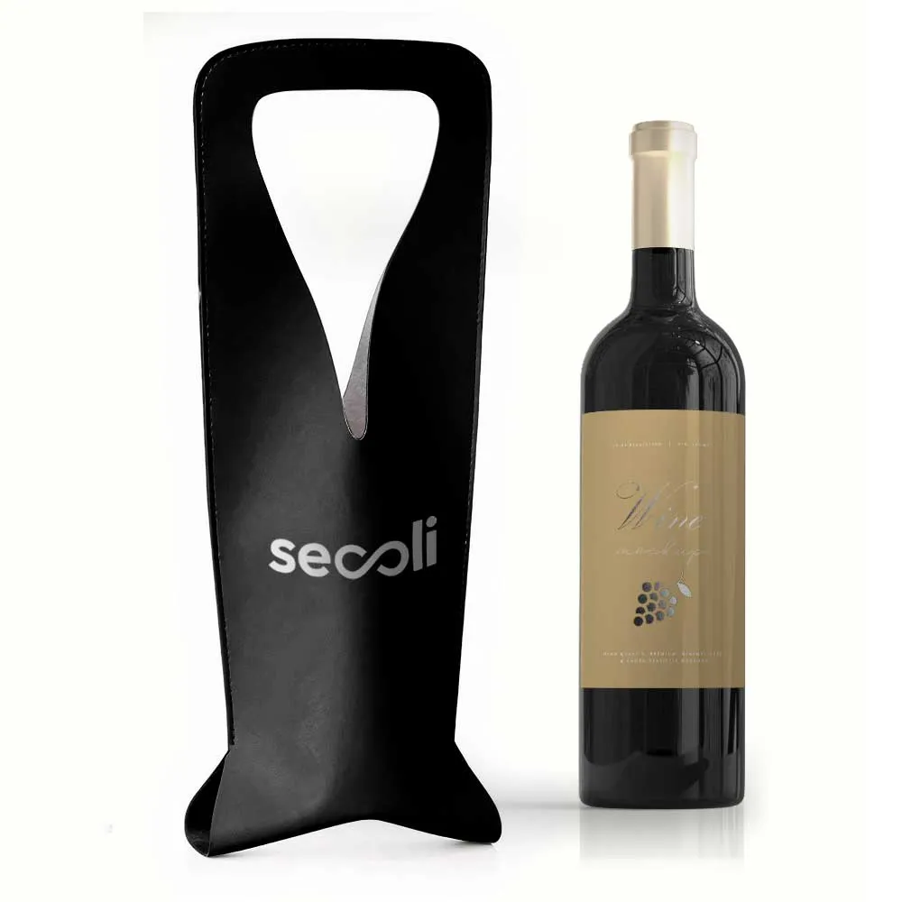 Suporte Estilizado para Vinho com Logo