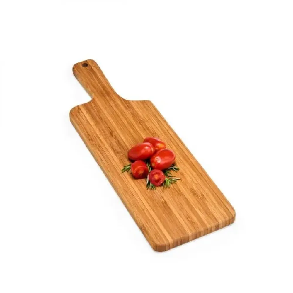 TABUA EM BAMBU COM PEGADOR - 39X12X1,5 CM-TA-51003