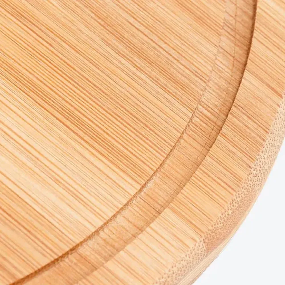 TÁBUA PARA SERVIR EM BAMBU COM ALÇA