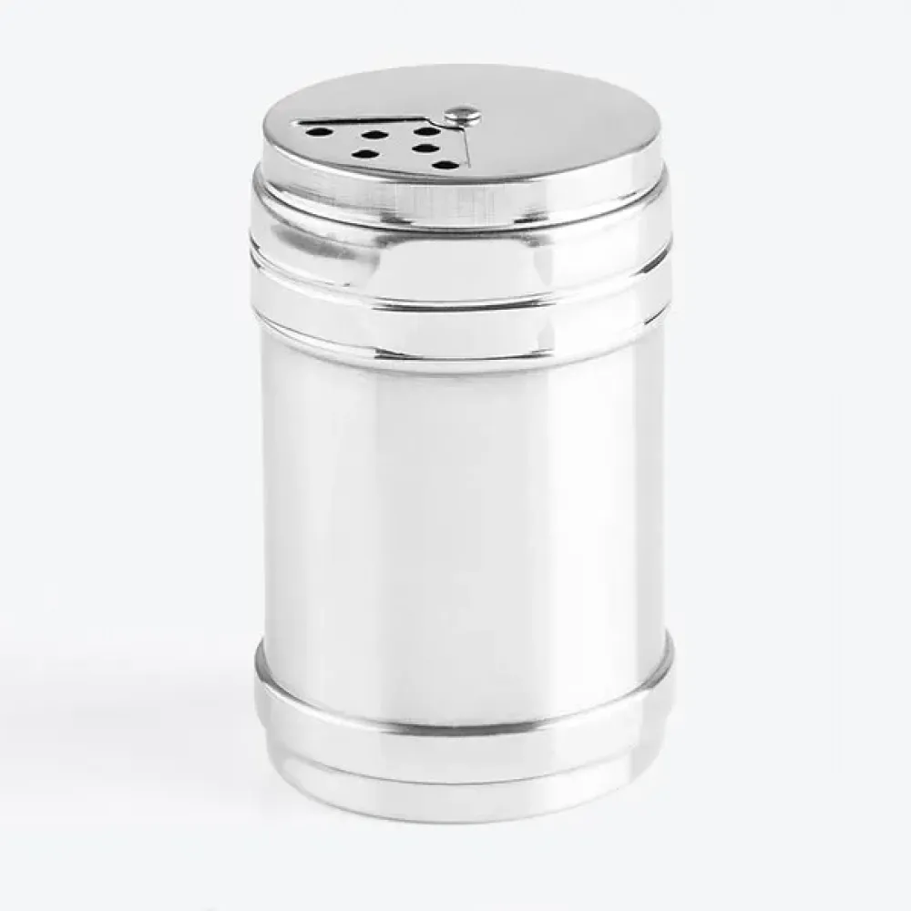 POTE PARA CONDIMENTO EM AÇO INOX - 11X6CM-TE-00120