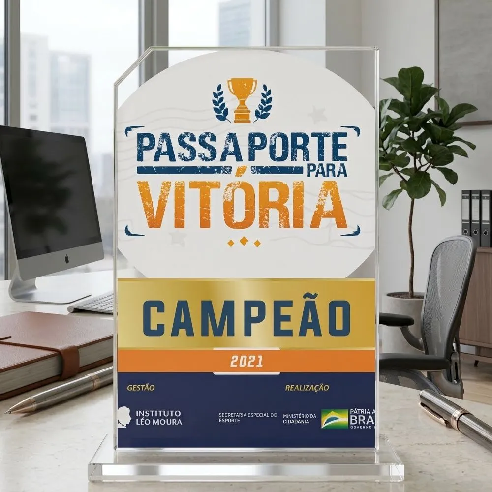TROFÉU DE ACRÍLICO-TRA12