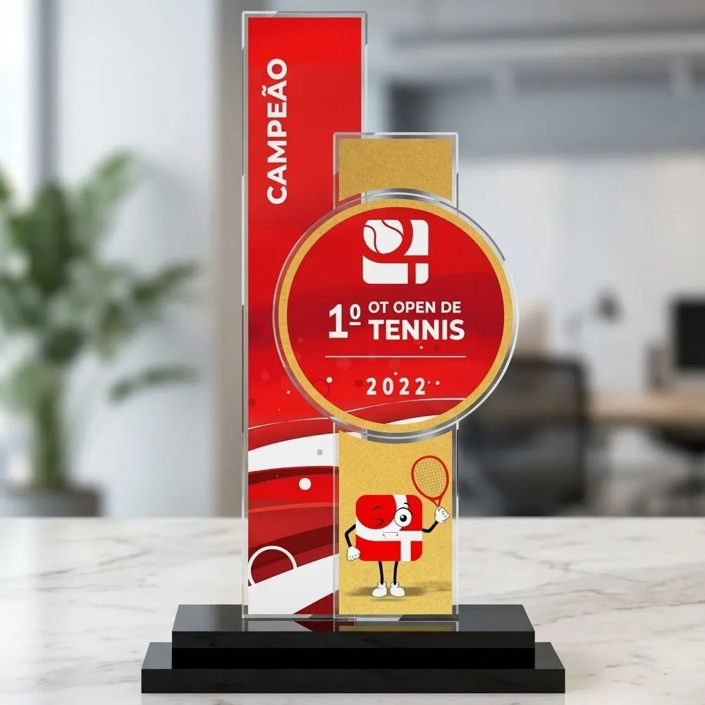 TROFÉU DE ACRÍLICO-TRA35