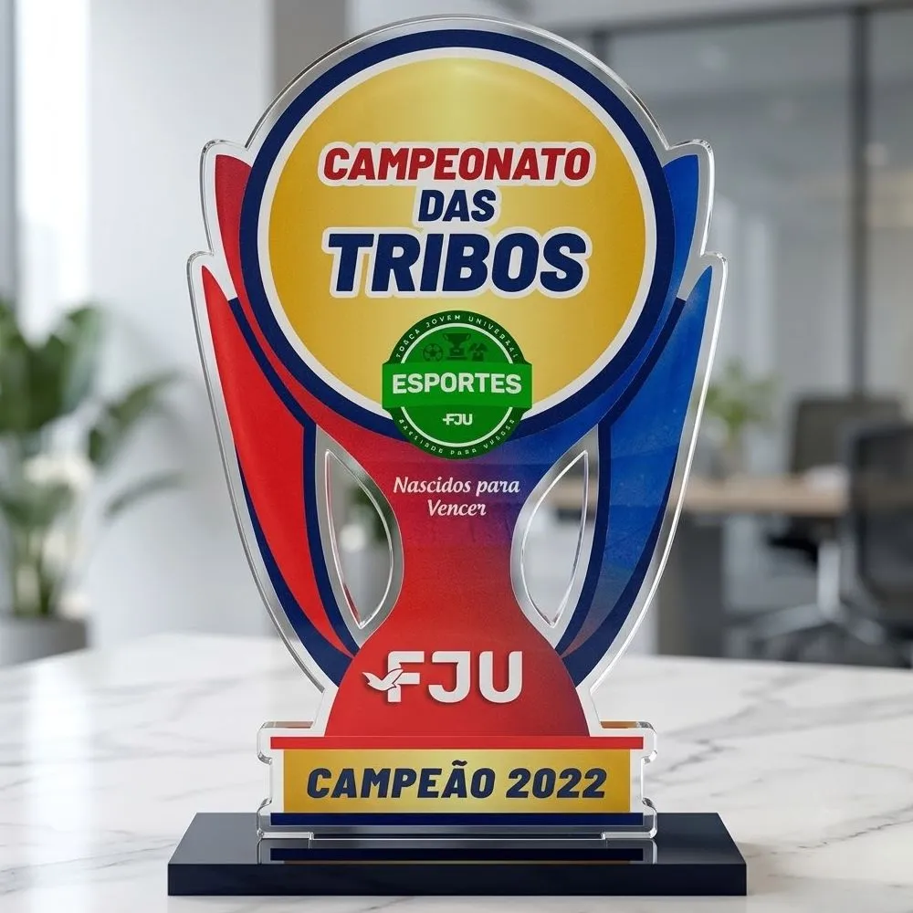 TROFÉU DE ACRÍLICO-TRA39