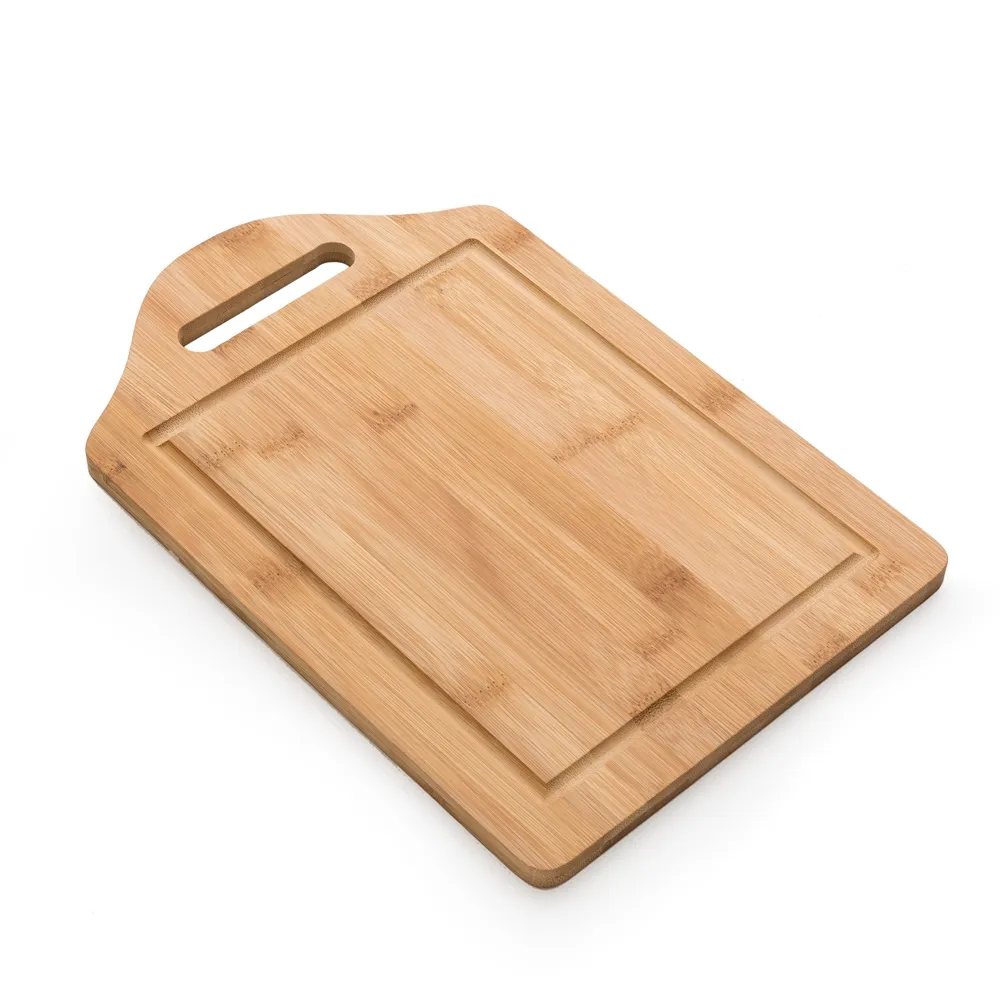 #Tábua de Bambu com Canaleta