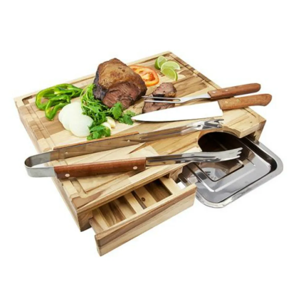 Tábua para Churrasco de Madeira-BC0001EV