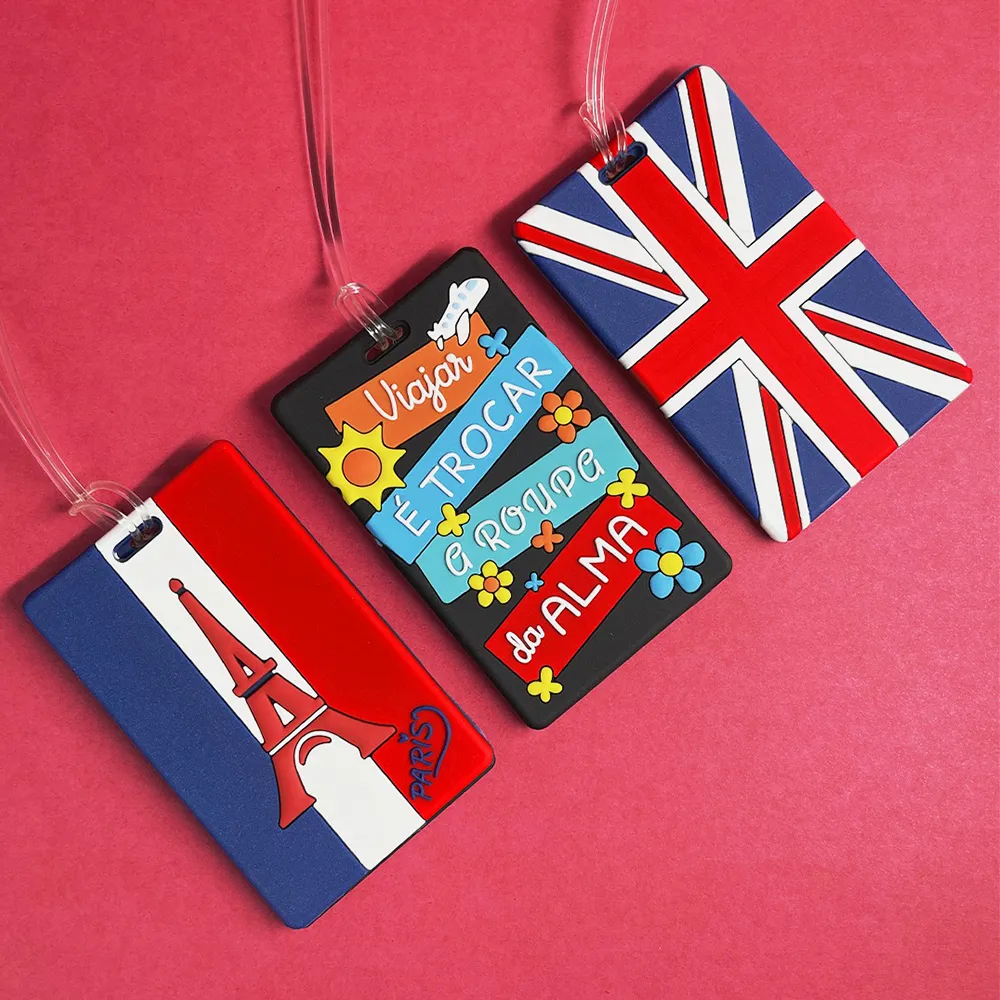 Tag emborrachada personalizada-TAG02