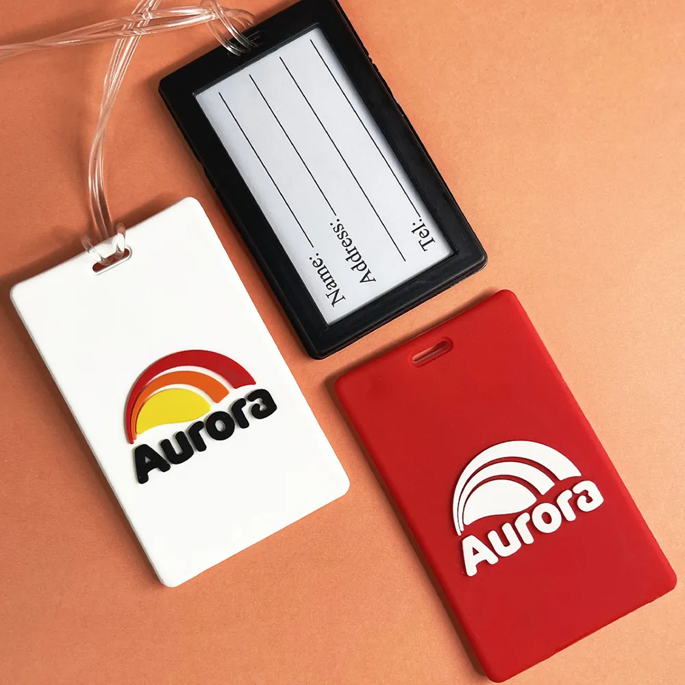 Tag emborrachada personalizada