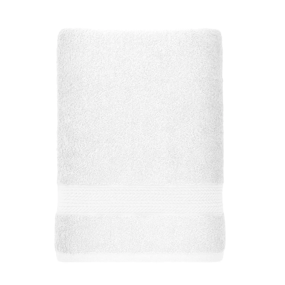 Toalha Banhão 500 g/m² Literie 100% Algodão Bruma Branco-TLH1