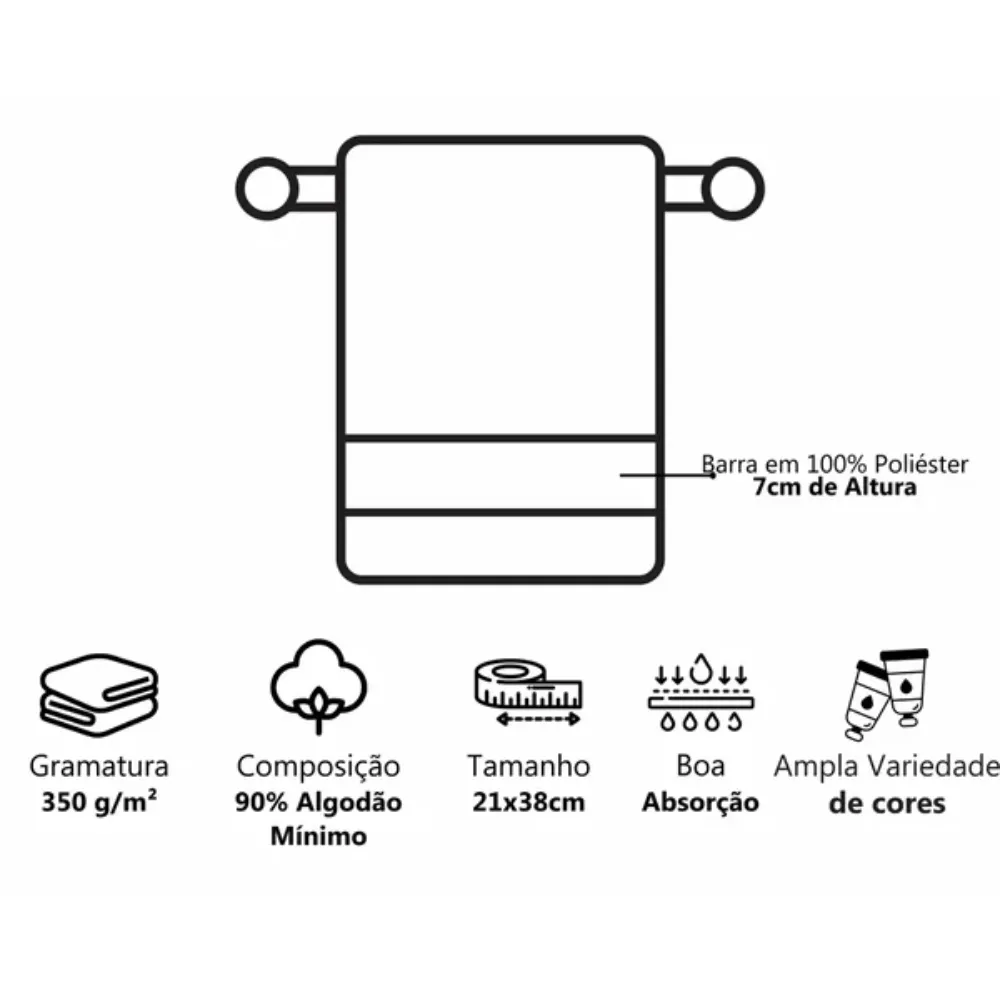Toalha de Lavabinho 350g