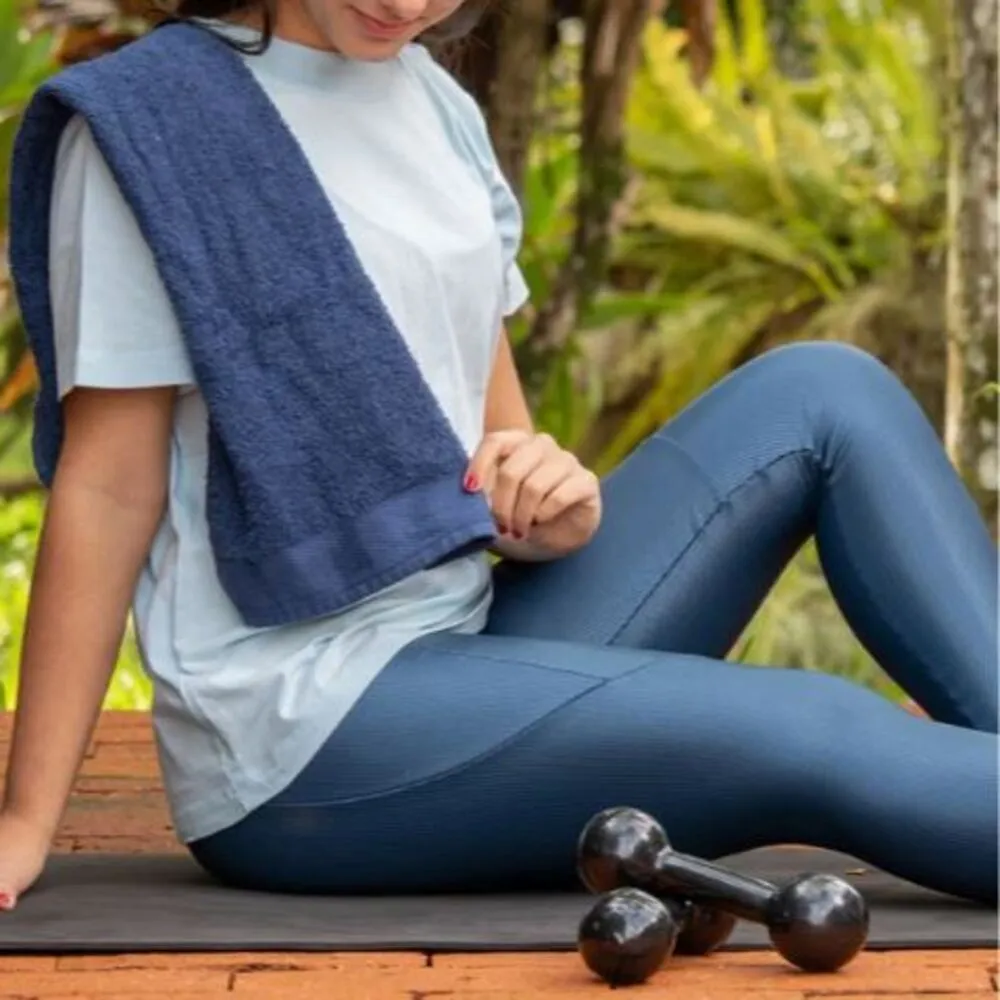 Toalha de rosto academia