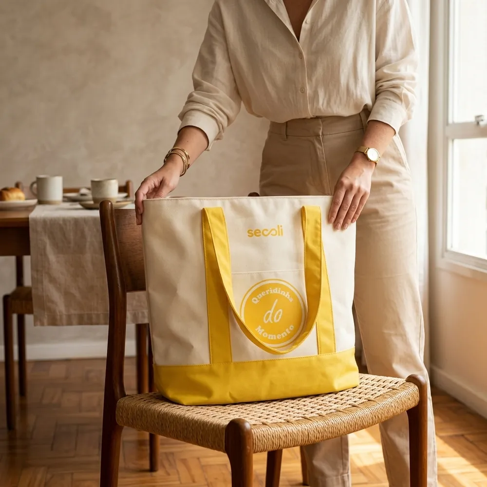 Tote Bag Grande a Queridinha do Momento