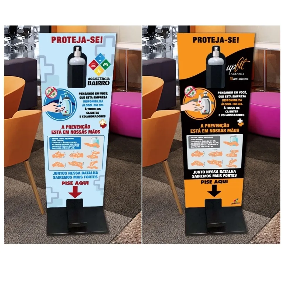 Totem higienizador smart