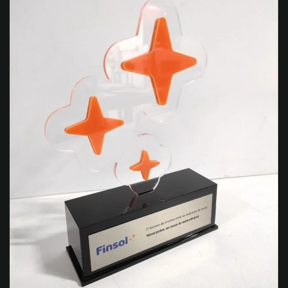 Trofeu Acrilico II-Trofeu Acrilico II