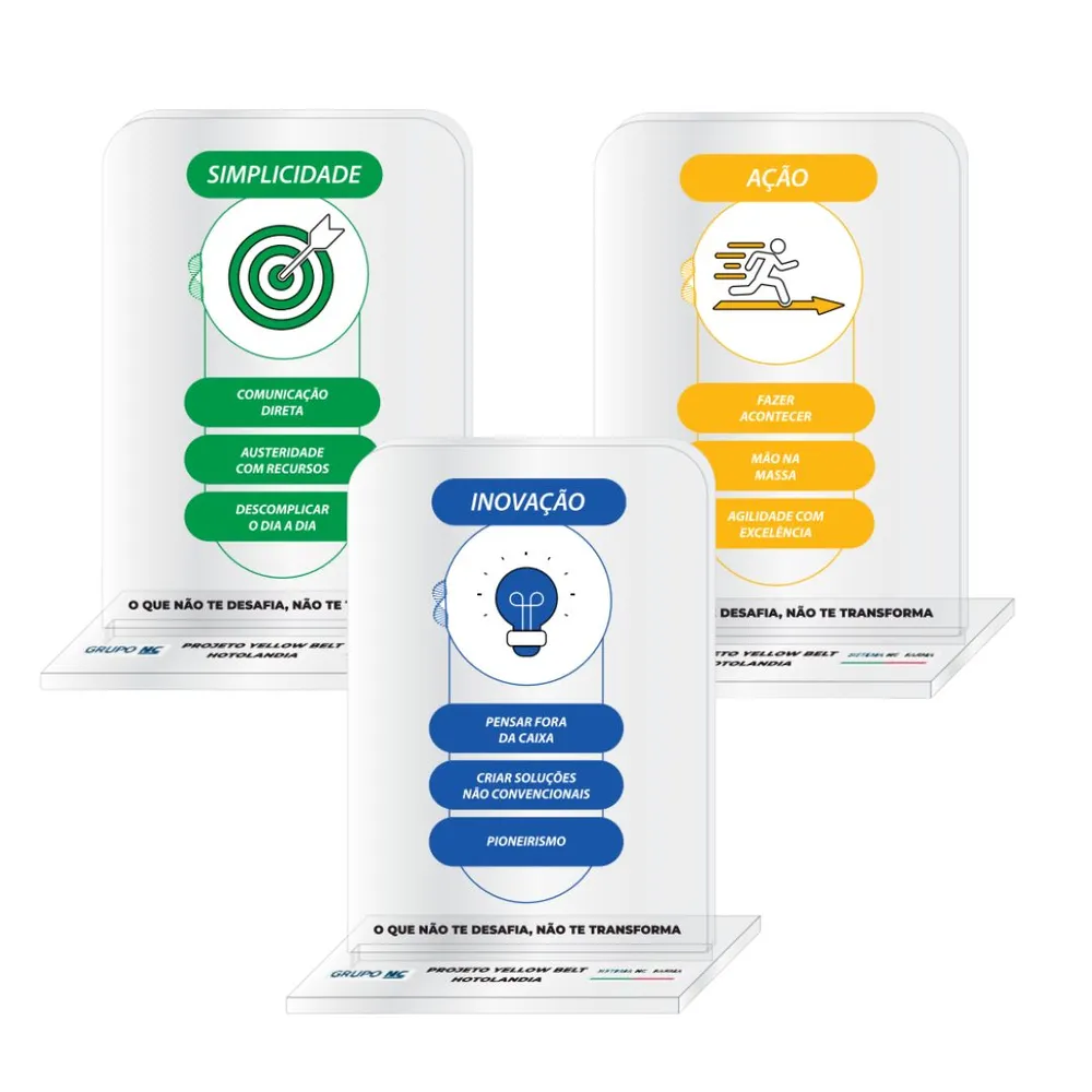 Troféu em acrílico 16x21-TRF02