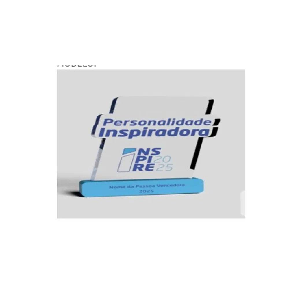 Troféu / placa de homenagem -1510AV