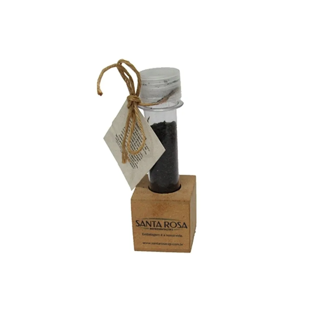 Tubete de PET com semente-BC0036SE