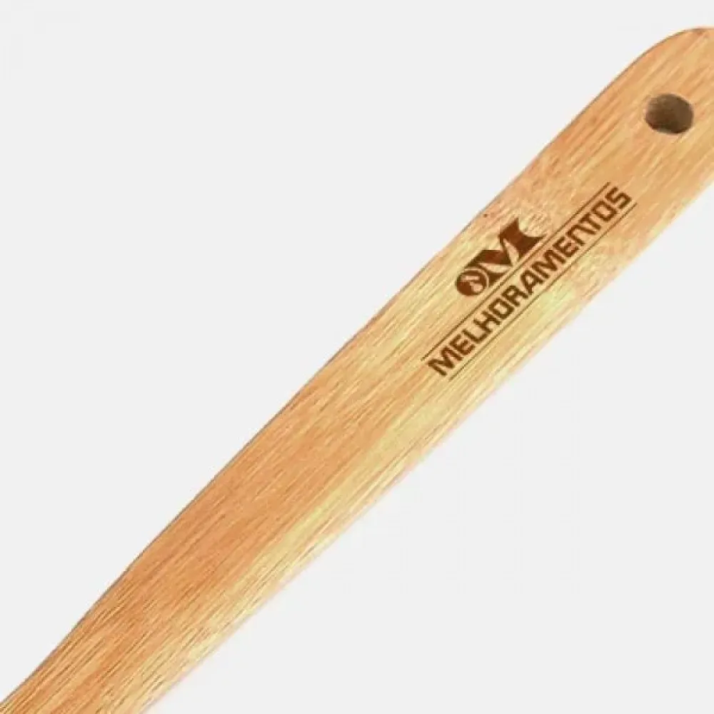 ESPÁTULA PERFURADA EM BAMBU UTILITY - 30 CM